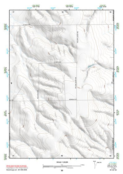 39104NE Page 30 Denver East Topo Preview 1