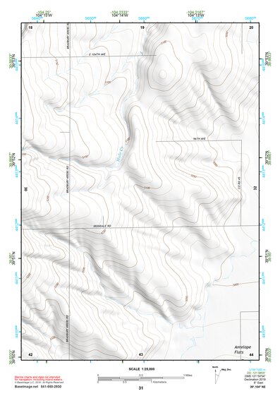 39104NE Page 31 Denver East Topo Preview 1