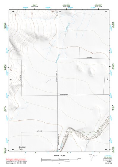 39104NE Page 32 Denver East Topo Preview 1