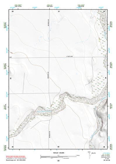 39104NE Page 33 Denver East Topo Preview 1