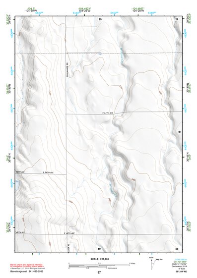 39104NE Page 37 Denver East Topo Preview 1