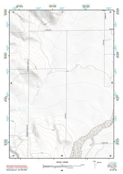 39104NE Page 43 Denver East Topo Preview 1