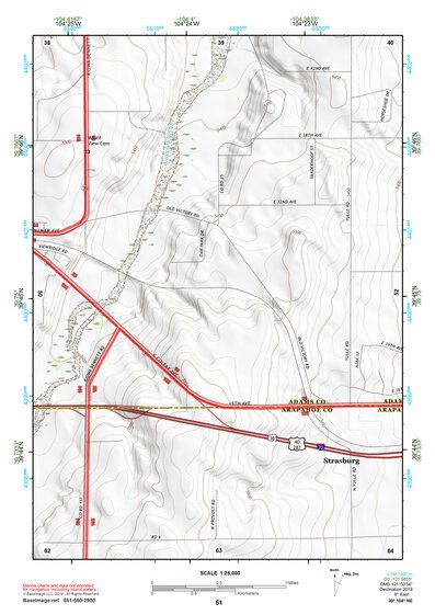 39104NE Page 51 Denver East Topo Preview 1