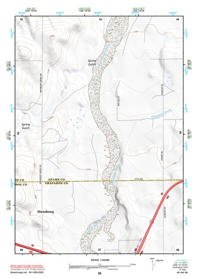 39104NE Page 55 Denver East Topo Preview 1