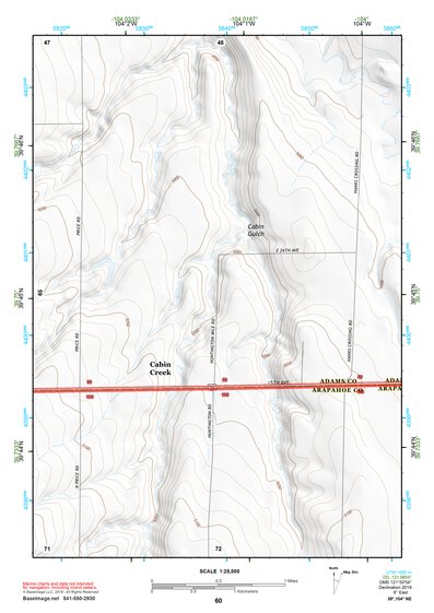 39104NE Page 60 Denver East Topo Preview 1