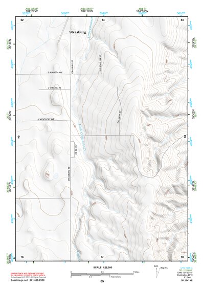 39104NE Page 65 Denver East Topo Preview 1