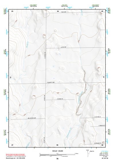 39104NE Page 76 Denver East Topo Preview 1