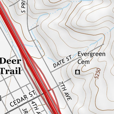 39104NE Page 84 Denver East Topo Preview 3