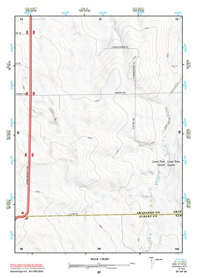 39104NE Page 87 Denver East Topo Preview 1