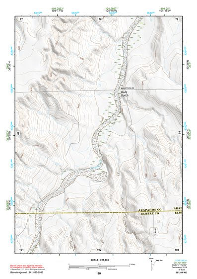 39104NE Page 90 Denver East Topo Preview 1