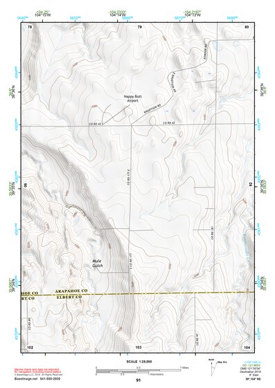 39104NE Page 91 Denver East Topo Preview 1