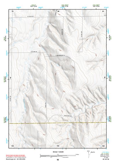 39104NE Page 92 Denver East Topo Preview 1