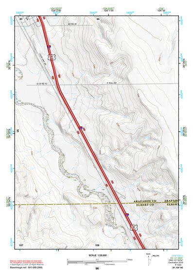 39104NE Page 96 Denver East Topo Preview 1
