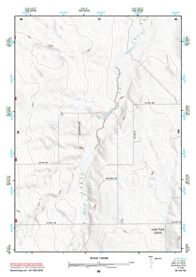 39104NE Page 99 Denver East Topo Preview 1