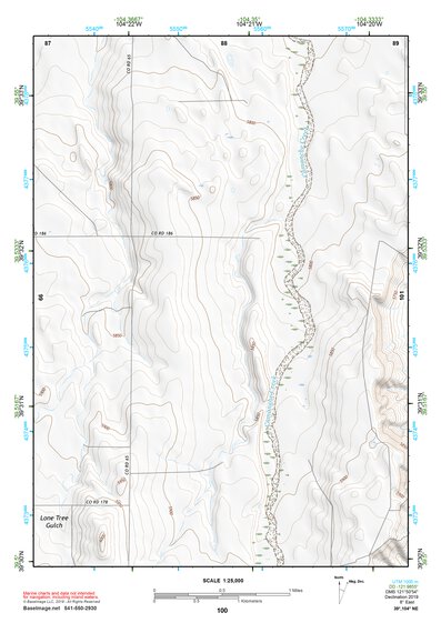 39104NE Page 100 Denver East Topo Preview 1