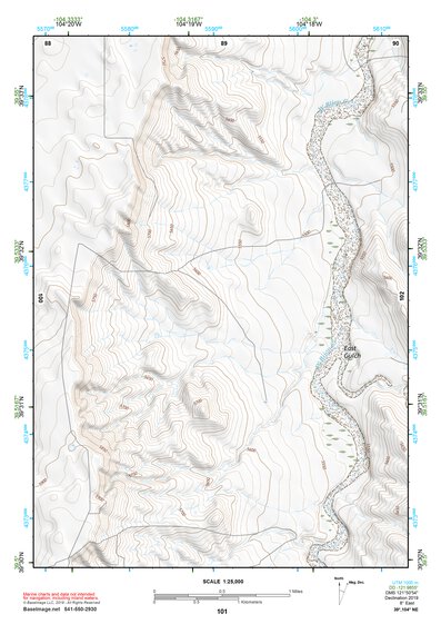 39104NE Page 101 Denver East Topo Preview 1