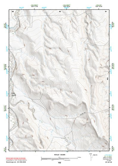39104NE Page 102 Denver East Topo Preview 1