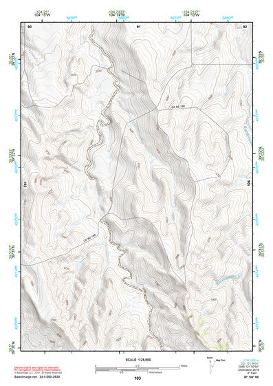 39104NE Page 103 Denver East Topo Preview 1
