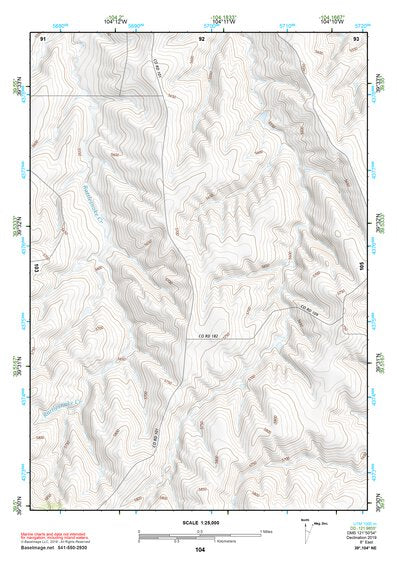 39104NE Page 104 Denver East Topo Preview 1