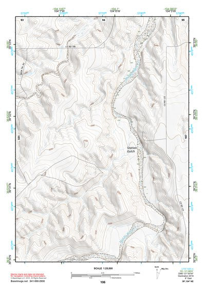 39104NE Page 106 Denver East Topo Preview 1