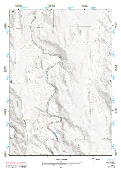 39104NE Page 107 Denver East Topo Preview 1