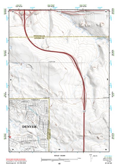 39104NW Page 43 Denver East Topo Preview 1