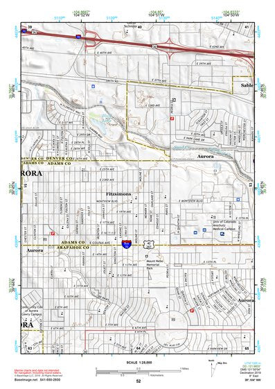 39104NW Page 52 Denver East Topo Preview 1