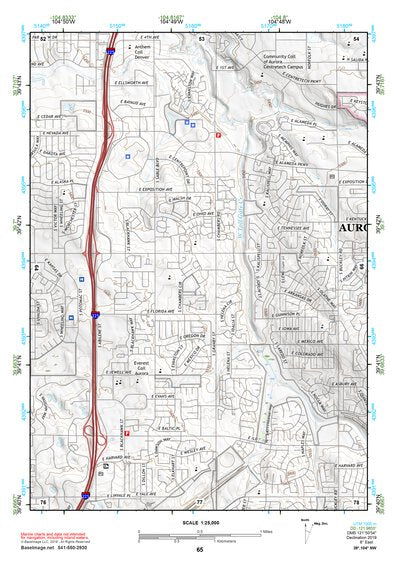 39104NW Page 65 Denver East Topo Preview 1