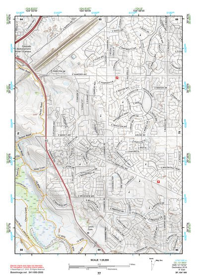 39104NW Page 77 Denver East Topo Preview 1