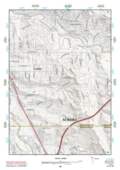 39104NW Page 90 Denver East Topo Preview 1