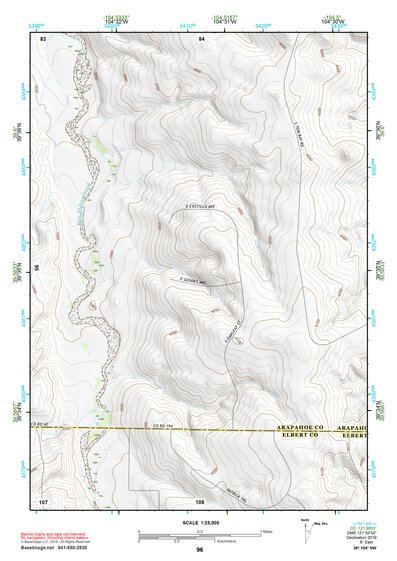 39104NW Page 96 Denver East Topo Preview 1