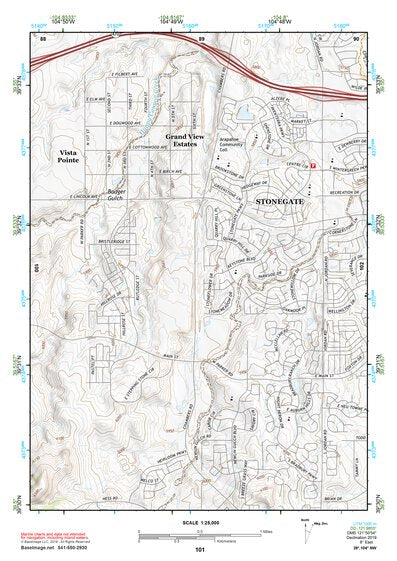 39104NW Page 101 Denver East Topo Preview 1