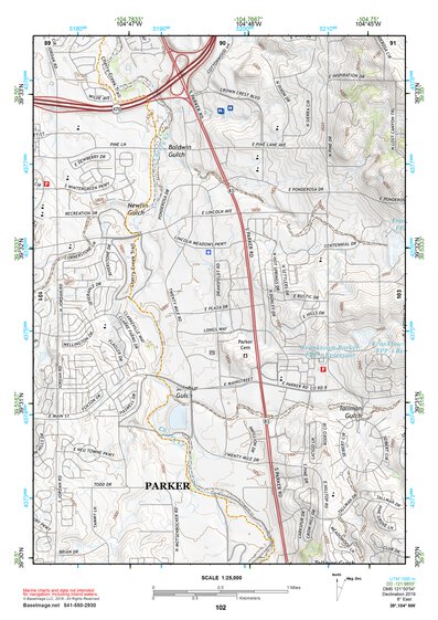 39104NW Page 102 Denver East Topo Preview 1