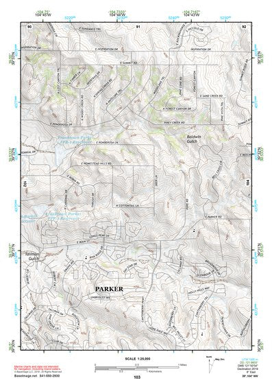 39104NW Page 103 Denver East Topo Preview 1