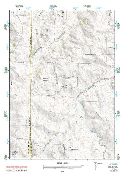 39104NW Page 105 Denver East Topo Preview 1