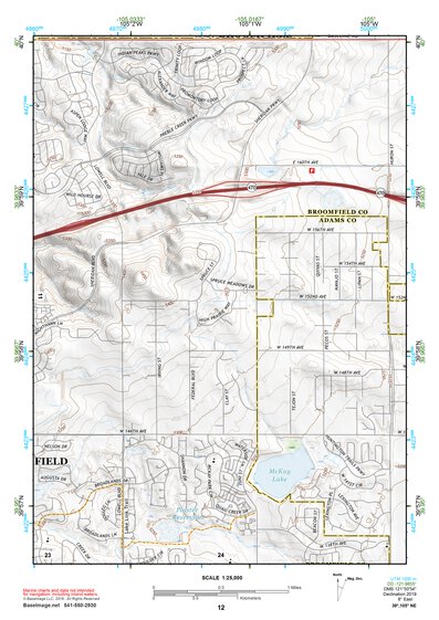 39105NE Page 12 Denver West Topo Preview 1