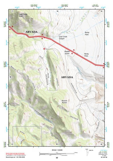 39105NE Page 30 Denver West Topo Preview 1