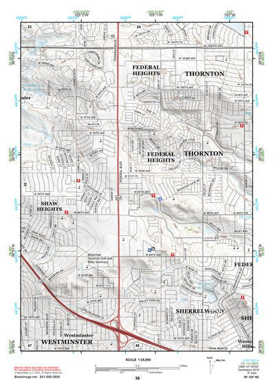 39105NE Page 36 Denver West Topo Preview 1