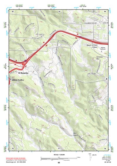 39105NE Page 65 Denver West Topo Preview 1