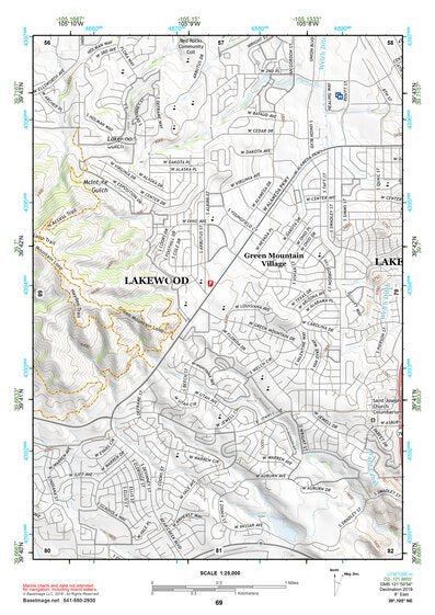39105NE Page 69 Denver West Topo Preview 1