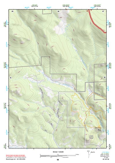 39105NE Page 98 Denver West Topo Preview 1