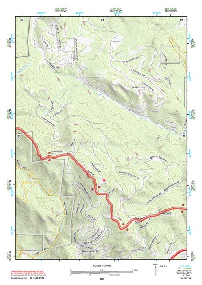 39105NE Page 100 Denver West Topo Preview 1