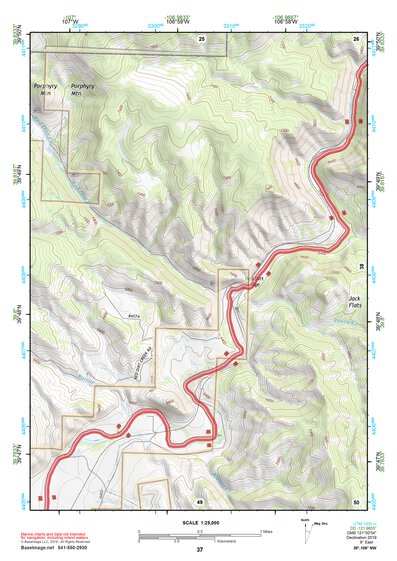 39106NW Page 37 Vail Topo Preview 1