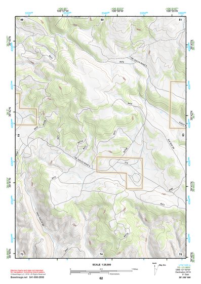 39106NW Page 62 Vail Topo Preview 1