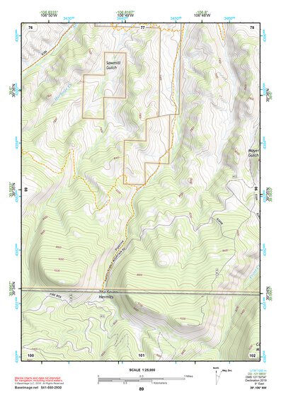 39106NW Page 89 Vail Topo Preview 1