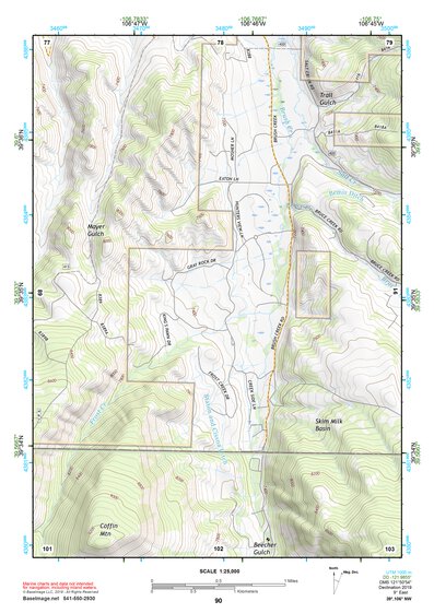 39106NW Page 90 Vail Topo Preview 1