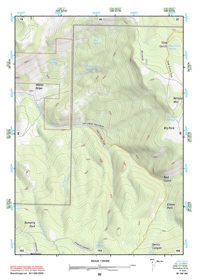 39106NW Page 92 Vail Topo Preview 1