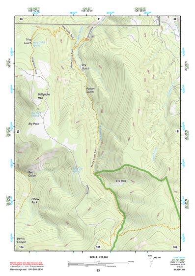 39106NW Page 93 Vail Topo Preview 1