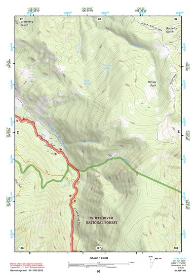 39106NW Page 95 Vail Topo Preview 1