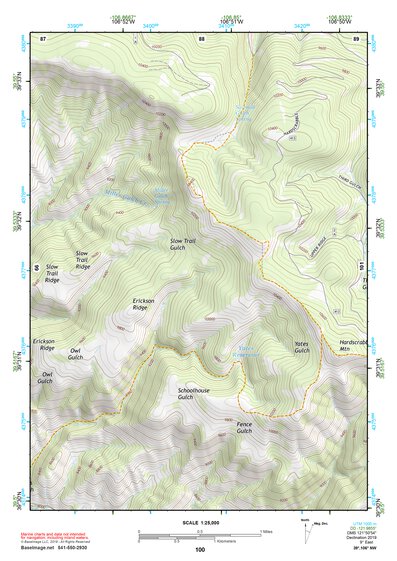 39106NW Page 100 Vail Topo Preview 1
